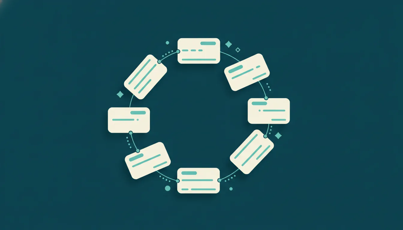 Boucle de cartes, illustration des cas d'usage d'automatisation