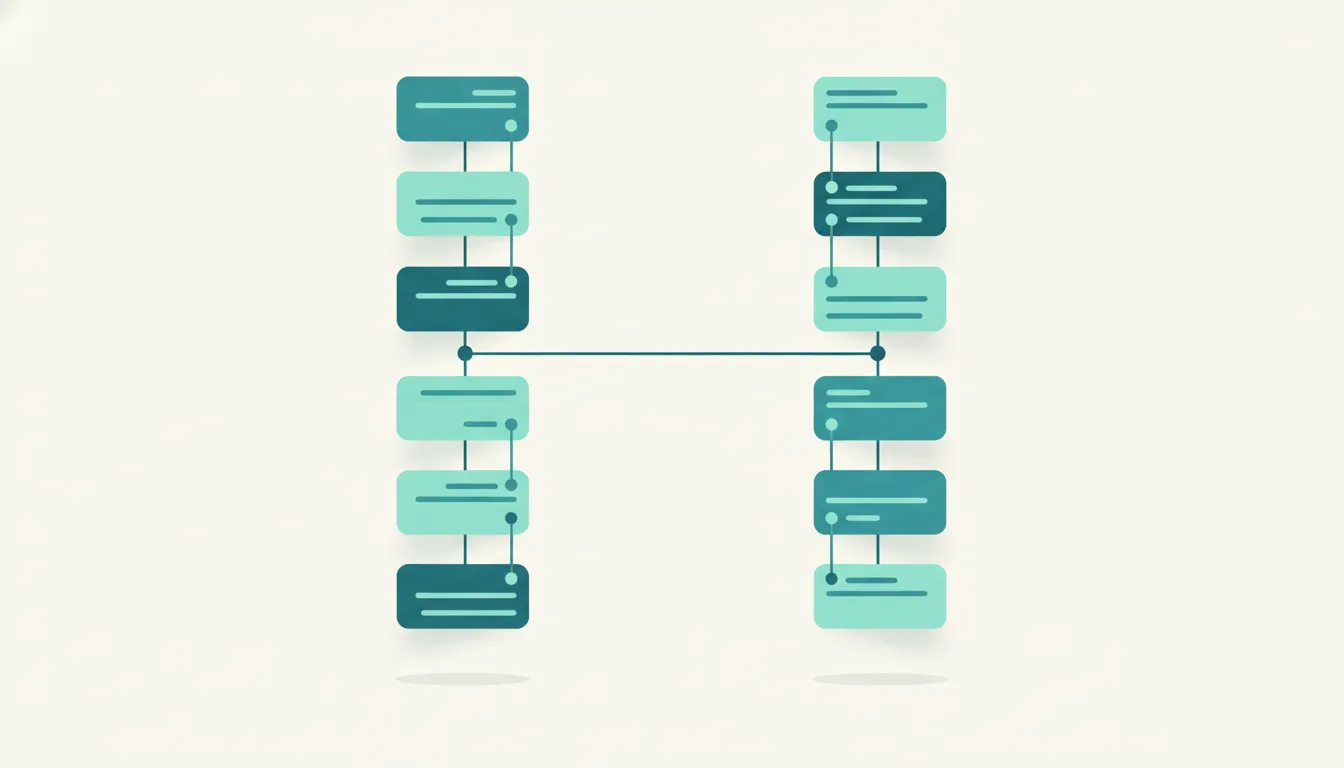 Balance de cartes symbolisant un comparatif d'outils